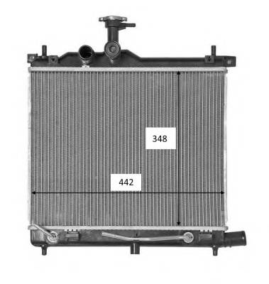 NRF 58460 Радіатор охолоджування
