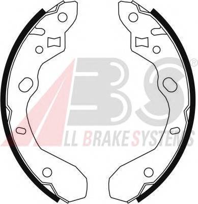 A.B.S. 9066 Комплект гальмівних колодок