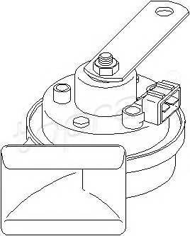 TOPRAN 102 955 Звуковой сигнал