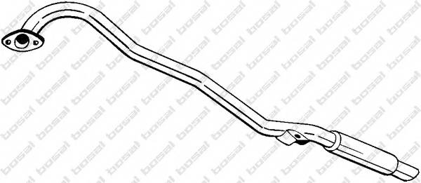 BOSAL 278-551 Глушитель выхлопных газов