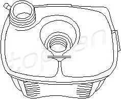 TOPRAN 102 576 Компенсаційний бак, охолоджуюча