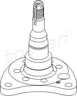 TOPRAN 102 820 Ступица колеса