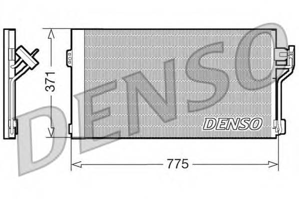 DENSO DCN17050 Конденсатор, кондиціонер