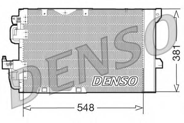 DENSO DCN20005 Конденсатор, кондиционер