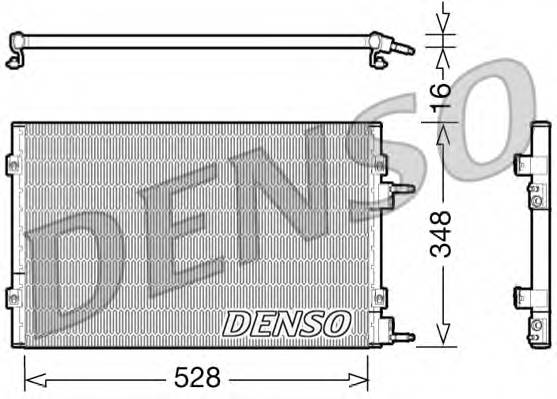 DENSO DCN06003 Конденсатор, кондиционер