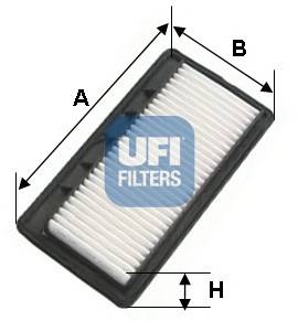 UFI 30.468.00 Повітряний фільтр