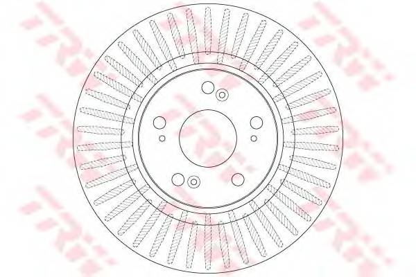 TRW DF6432S Гальмівний диск