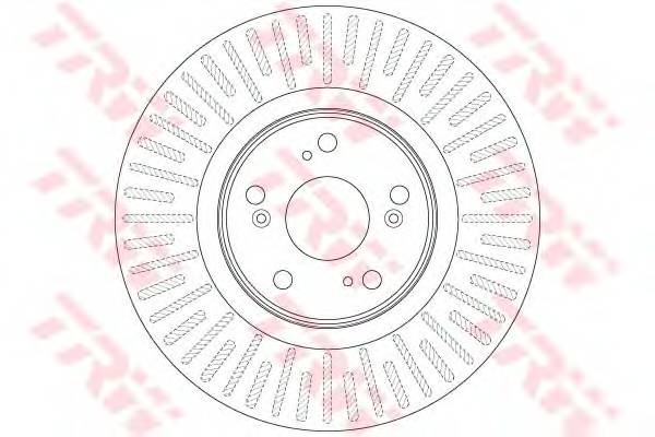 TRW DF6437 Тормозной диск