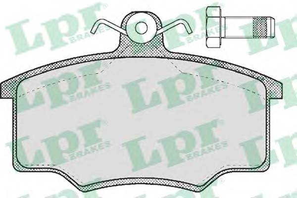 LPR 05P188 Комплект гальмівних колодок,