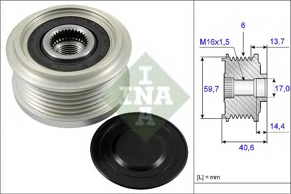 INA 535 0228 10 Механизм свободного хода