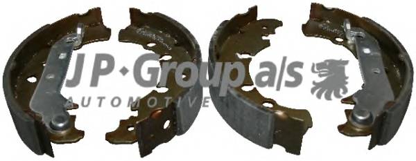 JP GROUP 1563900810 Комплект тормозных колодок