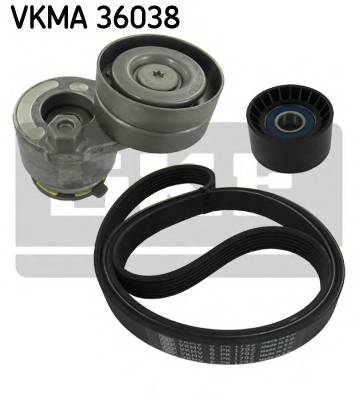 SKF VKMA 36038 Поликлиновой ременный комплект