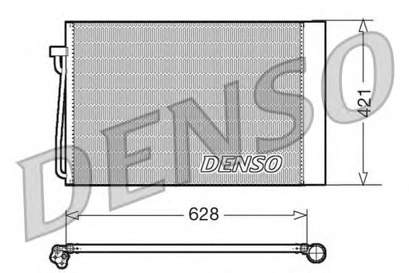 DENSO DCN05018 Конденсатор, кондиционер