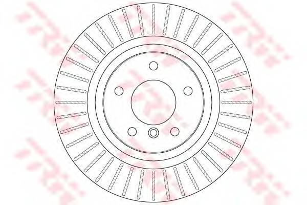 TRW DF6352S Тормозной диск