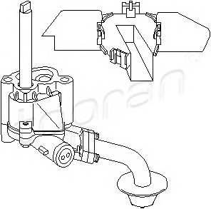 TOPRAN 100 257 Масляный насос