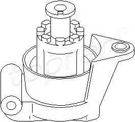 TOPRAN 205 857 Підвіска, двигун
