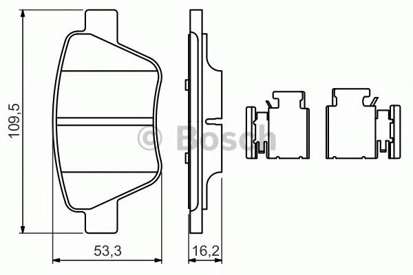 BOSCH 0986494643 запчасть