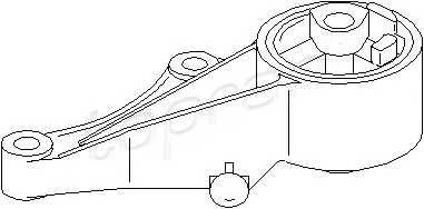 TOPRAN 206 161 Подвеска, двигатель