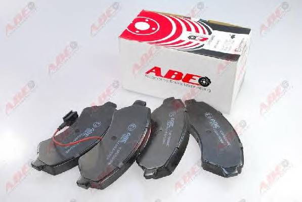 ABE C1F058ABE Комплект гальмівних колодок,