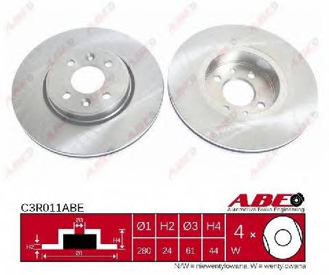 ABE C3R011ABE Тормозной диск