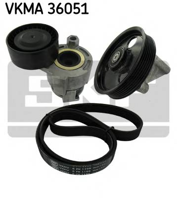 SKF VKMA 36051 Полікліновий ремінний комплект