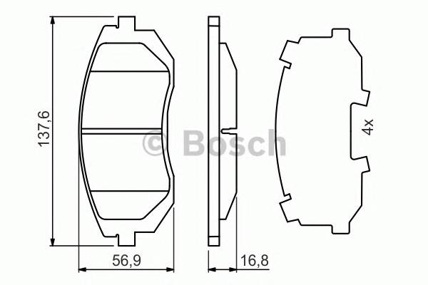 BOSCH 0986494653 запчасть