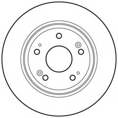 JURID 562687JC Тормозной диск