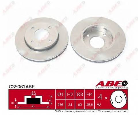 ABE C35061ABE Тормозной диск
