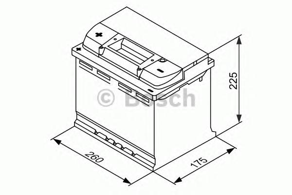 BOSCH 0 092 L40 270 Аккумуляторная батарея питания