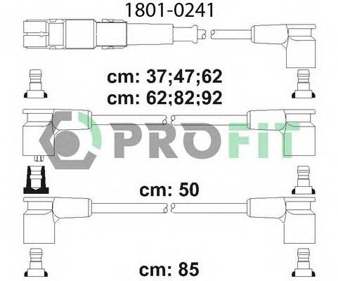 PROFIT 1801-0241 Високовольтні кабелі