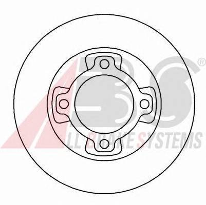A.B.S. 15553 Тормозной диск