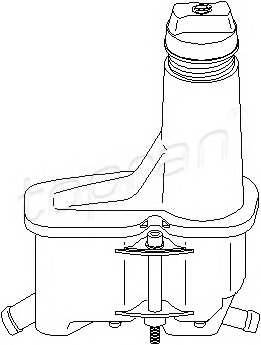 TOPRAN 108 568 Компенсаційний бак, гідравлічного