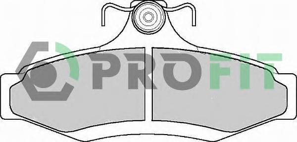 PROFIT 5000-1336 Колодки гальмівні дискові