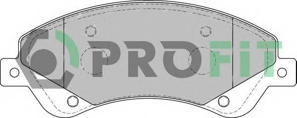 PROFIT 5000-1929 Колодки гальмівні дискові