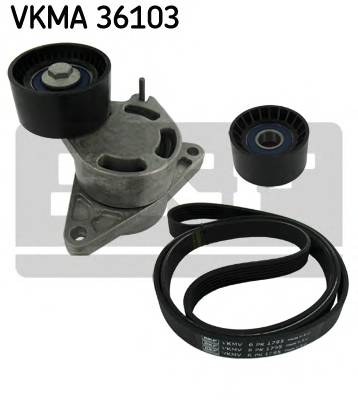 SKF VKMA 36103 Поликлиновой ременный комплект