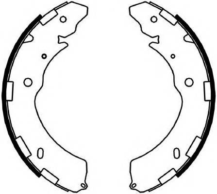 FERODO FSB4052 Комплект тормозных колодок