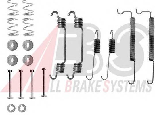 A.B.S. 0710Q Комплектующие, тормозная колодка