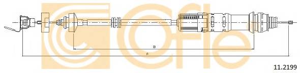 COFLE 11.2199 Трос зчеплення
