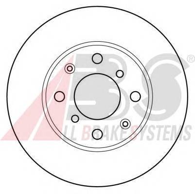 A.B.S. 16039 Тормозной диск