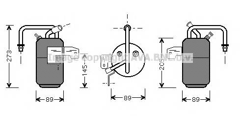 AVA QUALITY COOLING FDD331 Осушитель, кондиционер