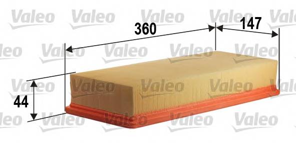 VALEO 585252 Воздушный фильтр