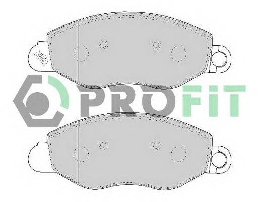 PROFIT 5000-1461 Колодки гальмівні дискові