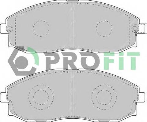 PROFIT 5000-1498 Колодки гальмівні дискові