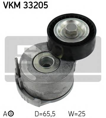 SKF VKM33205 Натягувач ременя micro-V