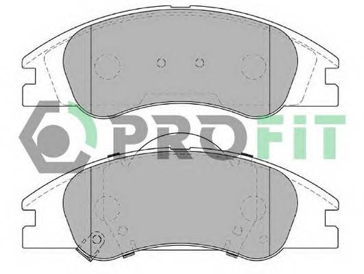 PROFIT 5000-2050 Колодки гальмівні дискові