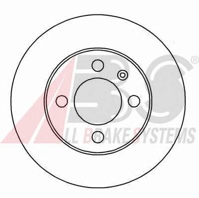 A.B.S. 15810 Гальмівний диск