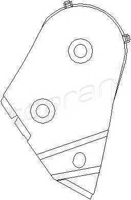 TOPRAN 109 110 Кожух, зубчатый ремень