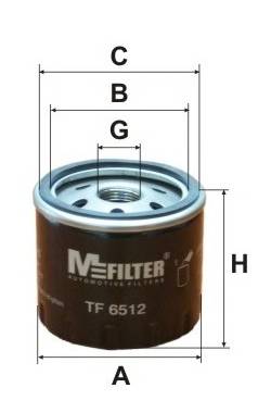 MFILTER TF6512 Фільтр масляний OPEL