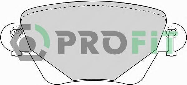 PROFIT 5000-1416 Колодки гальмівні дискові