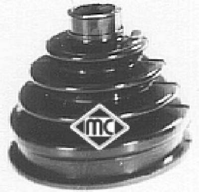 Metalcaucho 00187 Комплект пильника, приводний